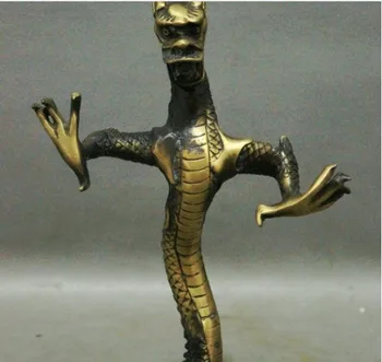 YM 311 10" Classic China Collect Palace Exorcise Bronze Year Zodiac Dragon Art Statue
YM 311 10" Classic China Collect Palace Exorcise Bronze Year Zodiac Dragon Art Statue