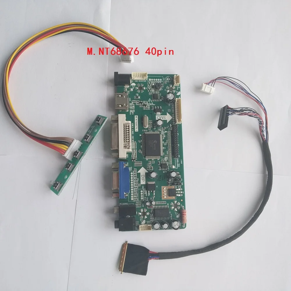 Kit For B156XTN02.0 HDMI DVI 15.6" VGA Screen M.NT68676 LED LCD 40pin LVDS Controller board 1366X768 Panel monitor
Kit For B156XTN02.0 HDMI DVI 15.6" VGA Screen M.NT68676 LED LCD 40pin LVDS Controller board 1366X768 Panel monitor