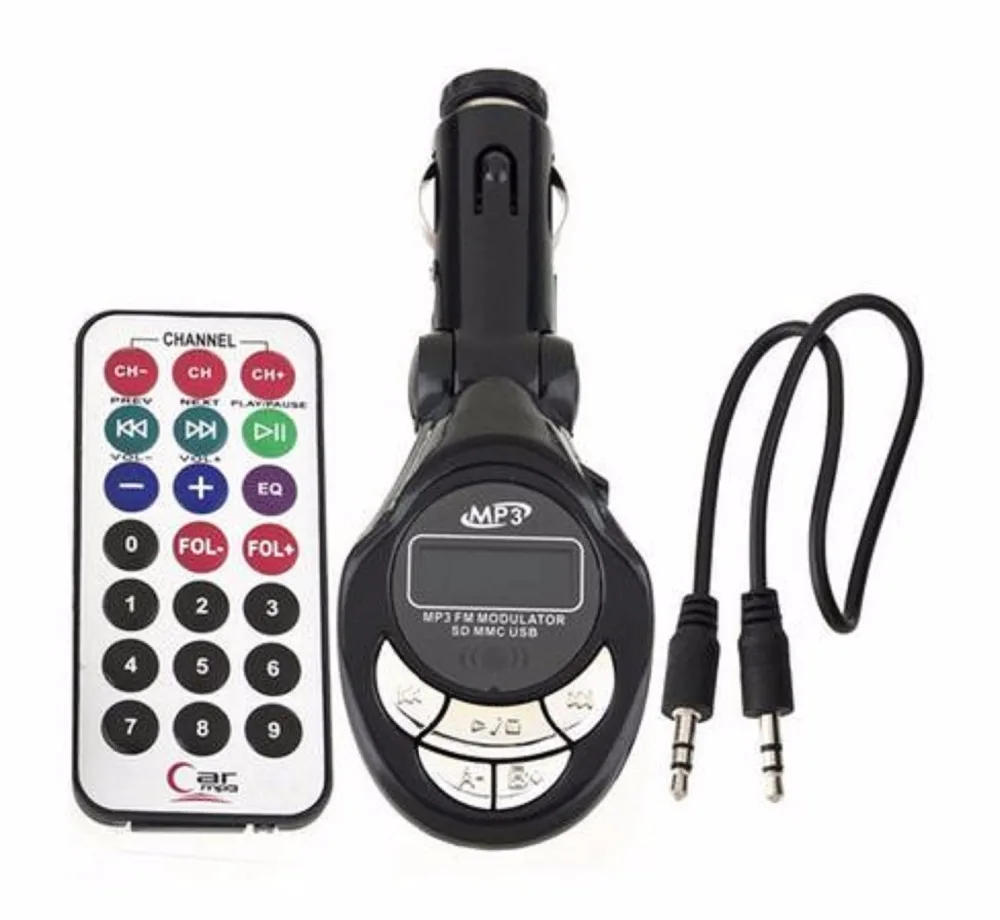 Car FM Transmitter Car Kit MP3 Player Wireless Multi Function with Remote Control TF SD MMC USB High Quality Car Electronics
Car FM Transmitter Car Kit MP3 Player Wireless Multi Function with Remote Control TF SD MMC USB High Quality Car Electronics