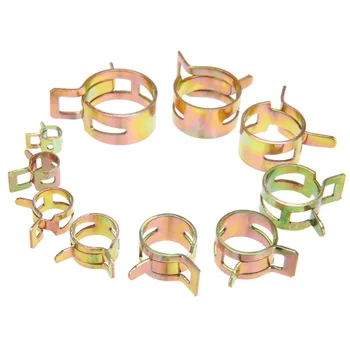 100pcs/set 6-22mm Spring Clip Hose Clamp Fastener Fuel Line Hose Water Pipe Air Tube Car Plumbing Tools
100pcs/set 6-22mm Spring Clip Hose Clamp Fastener Fuel Line Hose Water Pipe Air Tube Car Plumbing Tools