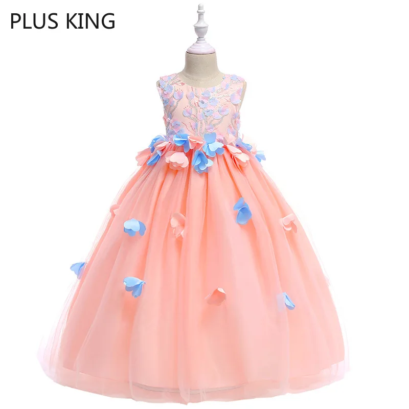 2019 New Girls Evening Party Long Dress with Petal Girl Princess Dresses Birthday Gift
2019 New Girls Evening Party Long Dress with Petal Girl Princess Dresses Birthday Gift
