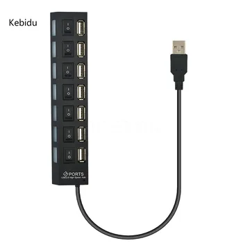 kebidumei Super Speed 7 ports Hub USB Hub LED Indicator 5Gbps ON/OFF Sharing Switch For Laptop PC Windows XP Win7/8 Linux,Mac OS
kebidumei Super Speed 7 ports Hub USB Hub LED Indicator 5Gbps ON/OFF Sharing Switch For Laptop PC Windows XP Win7/8 Linux,Mac OS