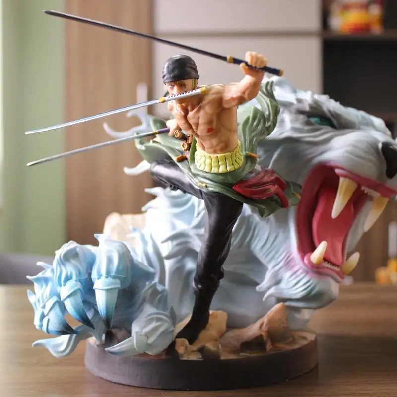 New ONE PIECE Roronoa Zoro A Tiger Inaugural GK PVC Statue 1/6 scale 36cm Action Figure Collection Model Toy
New ONE PIECE Roronoa Zoro A Tiger Inaugural GK PVC Statue 1/6 scale 36cm Action Figure Collection Model Toy