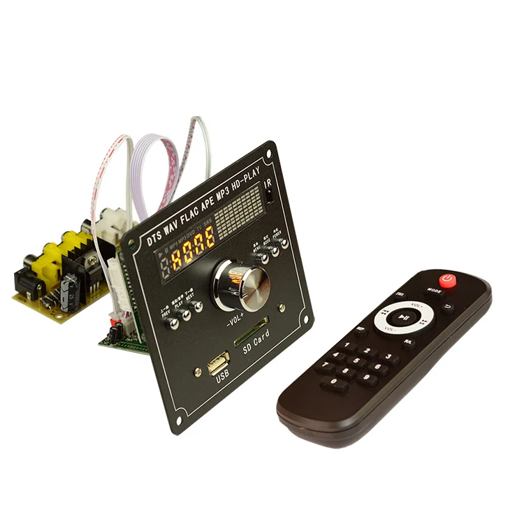 DTS lossless decoder board mp4 /mp5 hd video digital display player APE/WAV/MP3 decoding board MTV karaoke FM radio aux
DTS lossless decoder board mp4 /mp5 hd video digital display player APE/WAV/MP3 decoding board MTV karaoke FM radio aux
