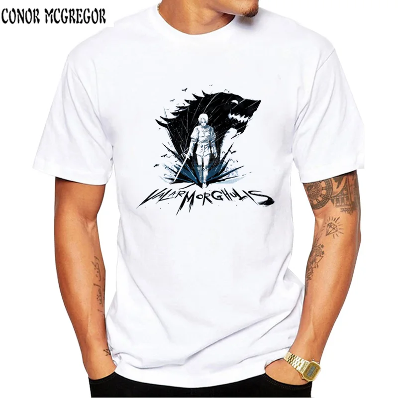 game of throne valar morghulis valar dohaeris t shirt men white Casual plus size tee shirt homme Arya Stark tshirts mens
game of throne valar morghulis valar dohaeris t shirt men white Casual plus size tee shirt homme Arya Stark tshirts mens