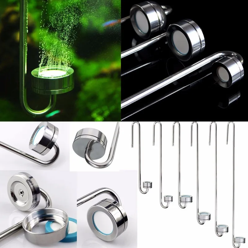 Aquarium Ultra Thin Stainless Steel CO2 Diffuser 25cm 30cm 35cm 40cm To Select Excellent CO2 Dissolve Rate ADA Style Diffuser
Aquarium Ultra Thin Stainless Steel CO2 Diffuser 25cm 30cm 35cm 40cm To Select Excellent CO2 Dissolve Rate ADA Style Diffuser