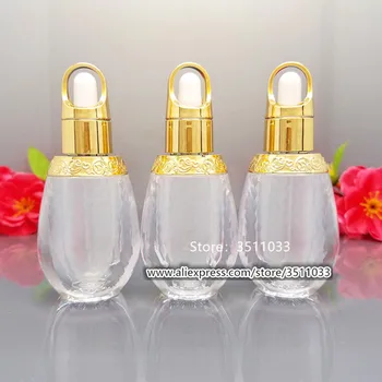 10pcs 20pcs Refillable Acrylic Liquid Pipette Bottle Cosmetic Emulsion Container Eye Dropper Essential Oil Bottle Gold Cap 10ml
10pcs 20pcs Refillable Acrylic Liquid Pipette Bottle Cosmetic Emulsion Container Eye Dropper Essential Oil Bottle Gold Cap 10ml