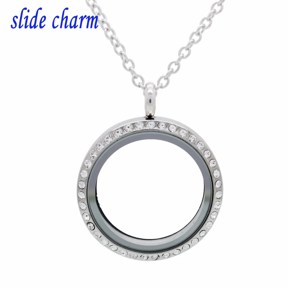 slide charm European and American popular round white crystal box pendant necklace for Mother 's Day gift Free shipping
slide charm European and American popular round white crystal box pendant necklace for Mother 's Day gift Free shipping