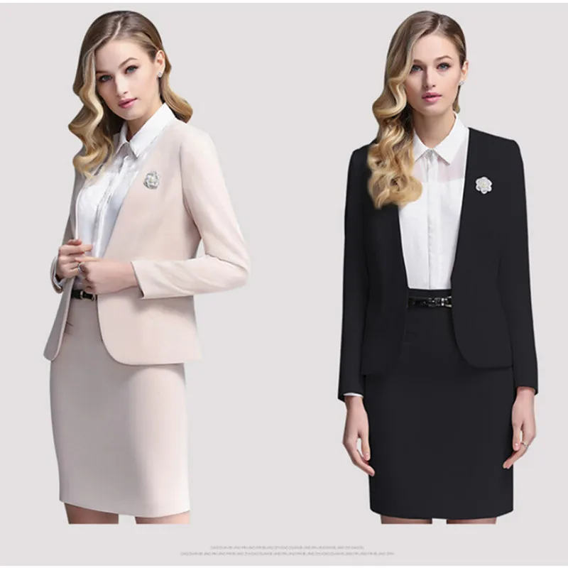 New Elegant Women Skirt Suits New Fashion Women Long Sleeve Slim Business Work Suits OL Two Piece Solid Female Office Skirt suit
New Elegant Women Skirt Suits New Fashion Women Long Sleeve Slim Business Work Suits OL Two Piece Solid Female Office Skirt suit