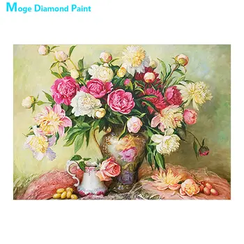 Rose floral Vase Diamond Painting Round Full Drill still life New DIY Sticking Drill Cross Embroidery 5D simple Home Decoration
Rose floral Vase Diamond Painting Round Full Drill still life New DIY Sticking Drill Cross Embroidery 5D simple Home Decoration