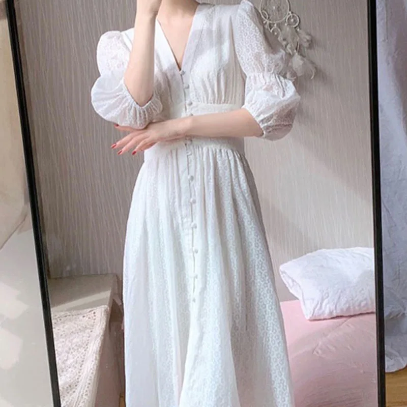 Summer-style French retro famous woman temperament bubble sleeve super-immortal French lady dress 8786
Summer-style French retro famous woman temperament bubble sleeve super-immortal French lady dress 8786