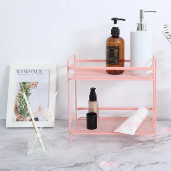 DIY Bunk Bed 2 Layer Desk Cosmetic Storage Rack Table Space Saving iron Organizer Double Bunk Make Up Accessory Shelf Holder
DIY Bunk Bed 2 Layer Desk Cosmetic Storage Rack Table Space Saving iron Organizer Double Bunk Make Up Accessory Shelf Holder