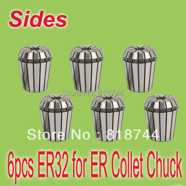 6pcs ER32 Spring Collet for spindle motor Engraving/Grinding/Milling/Boring/Drilling/Tapping Free Shipping
6pcs ER32 Spring Collet for spindle motor Engraving/Grinding/Milling/Boring/Drilling/Tapping Free Shipping