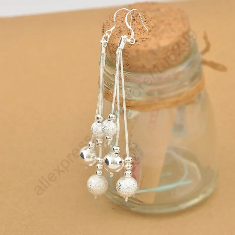 PATICO Fast Free Shipping Elegant 925 Sterling Silver Fashion 3 Layered With Charming Beads Balls Dangle Earrings For Woman
PATICO Fast Free Shipping Elegant 925 Sterling Silver Fashion 3 Layered With Charming Beads Balls Dangle Earrings For Woman