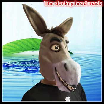 Free shipping The Most Lovely Companion Latex Shrek Donkey Mask for Celebration Party Cosplay Animal Full Head Donkey Mask
Free shipping The Most Lovely Companion Latex Shrek Donkey Mask for Celebration Party Cosplay Animal Full Head Donkey Mask