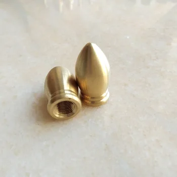 4pieces/lot raw brass M10 18x32mm bullet nut/cartridge nut for vintage lamps chandelier lamp decoration lighting accessories 
4pieces/lot raw brass M10 18x32mm bullet nut/cartridge nut for vintage lamps chandelier lamp decoration lighting accessories