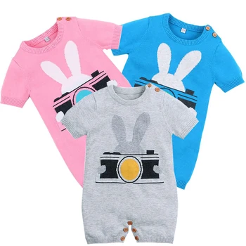 New Baby Rompers Cartoon Crochet Camera Baby Girl Jumpsuit Clothes Short Sleeved Newborn Boy Overalls Children One Piece Costume
New Baby Rompers Cartoon Crochet Camera Baby Girl Jumpsuit Clothes Short Sleeved Newborn Boy Overalls Children One Piece Costume