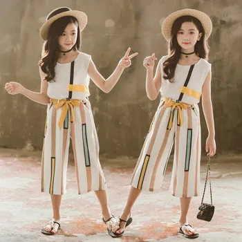 2019 Summer Girls Suit Baby Girl Clothing Set Kids Sleeveless Princess Children Clothes Set Kids Outfits 4 5 6 7 8 9 11 12 years
2019 Summer Girls Suit Baby Girl Clothing Set Kids Sleeveless Princess Children Clothes Set Kids Outfits 4 5 6 7 8 9 11 12 years