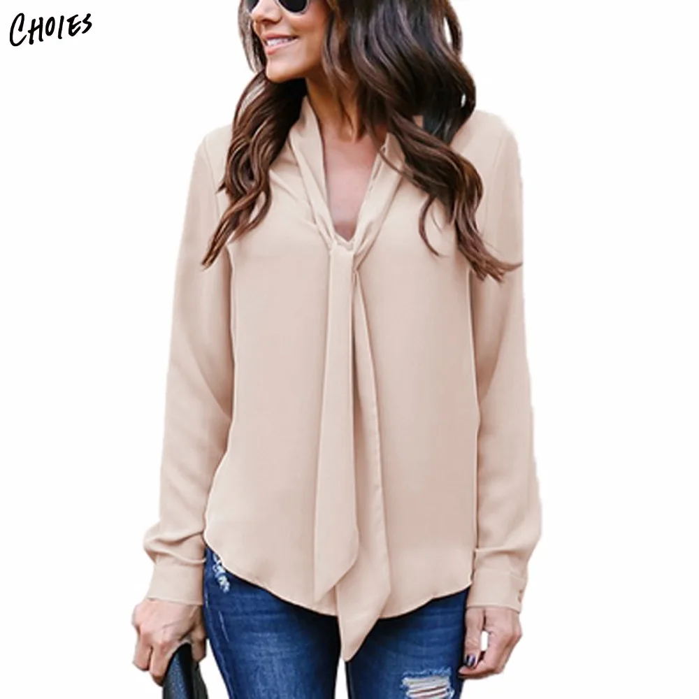 Khaki V-neck Tie Front Long Sleeve Blouse Blue Women Autumn Casual Fashion Tops And Blouses Female Chiffon Blusa Tops Plus Size
Khaki V-neck Tie Front Long Sleeve Blouse Blue Women Autumn Casual Fashion Tops And Blouses Female Chiffon Blusa Tops Plus Size