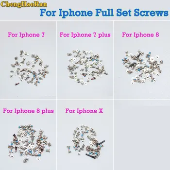 ChengHaoRan 1bag Full set screws for iPhone 7 7plus 8 8 plus x Repair Bolts Mobile Accessories
ChengHaoRan 1bag Full set screws for iPhone 7 7plus 8 8 plus x Repair Bolts Mobile Accessories