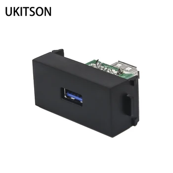 Black Color USB3.0 Insert Slot USB Female To Female Socket Extender For Data Tranfer
Black Color USB3.0 Insert Slot USB Female To Female Socket Extender For Data Tranfer