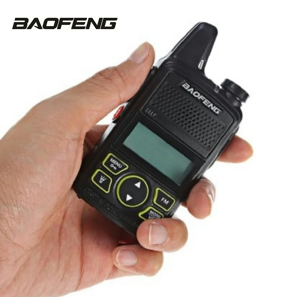 Baofeng T1 Mini Two Way Radio UHF 400~470Mhz Handheld Walkie Talkie Protable Interphone with Internal Antenna FM Function Sca
Baofeng T1 Mini Two Way Radio UHF 400~470Mhz Handheld Walkie Talkie Protable Interphone with Internal Antenna FM Function Sca