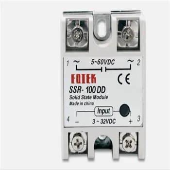 200PCS/LOT DC-controlled DC, DC-DC12V24V60V contactless relay, SSR-100DD solid state relay
200PCS/LOT DC-controlled DC, DC-DC12V24V60V contactless relay, SSR-100DD solid state relay