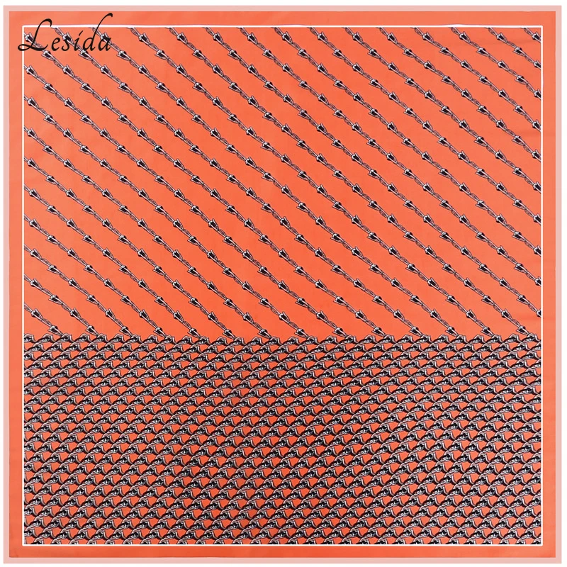2018 Fashion Women Plain Silk Square Scarf Korean Stripe Bandana Shawls Foulard Femme Joker Orange Twill Scarfs 60*60CM
2018 Fashion Women Plain Silk Square Scarf Korean Stripe Bandana Shawls Foulard Femme Joker Orange Twill Scarfs 60*60CM