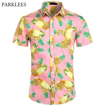 Pink Pineapple Print Hawaiian Shirt 2019 Brand New Short Sleeve Shirt Men Beach Casual Hawaii Shirt Male Camisa Social Masculina
Pink Pineapple Print Hawaiian Shirt 2019 Brand New Short Sleeve Shirt Men Beach Casual Hawaii Shirt Male Camisa Social Masculina