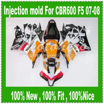 Orange Repsol For HONDA F5 CBR600RR 07 08 CBR 600 600RR Injection CBR600 RR CBR600F5 07-08 F5 2007 2008 Fairing
Orange Repsol For HONDA F5 CBR600RR 07 08 CBR 600 600RR Injection CBR600 RR CBR600F5 07-08 F5 2007 2008 Fairing