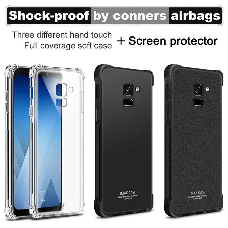 IMAK Surrounded Protection Shockproof Airbag Case for Galaxy A8 A7 A9 2018 Clear Matte Metal for A6s A9 2018 A8S A70 A50 A20 A30
IMAK Surrounded Protection Shockproof Airbag Case for Galaxy A8 A7 A9 2018 Clear Matte Metal for A6s A9 2018 A8S A70 A50 A20 A30