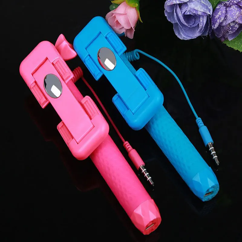 Colorful MINI Audio Cable Wired Remote control Selfie Stick Mini Holder Extendable Handheld Wired Selfie Stick for smart phone
Colorful MINI Audio Cable Wired Remote control Selfie Stick Mini Holder Extendable Handheld Wired Selfie Stick for smart phone