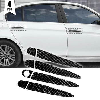 For BMW 1 2 3 4 3GT X1 X5 X6 4Pcs Carbon Fiber Outer Door Handle Trim Cover Frame Styling Decorative Car Accessories
For BMW 1 2 3 4 3GT X1 X5 X6 4Pcs Carbon Fiber Outer Door Handle Trim Cover Frame Styling Decorative Car Accessories