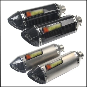 Universal Motorcycle Exhaust Muffler Pipe 51mm Real Carbon Fiber Motorbike Modified Exhaust Silencer Tube System Moto Escape
Universal Motorcycle Exhaust Muffler Pipe 51mm Real Carbon Fiber Motorbike Modified Exhaust Silencer Tube System Moto Escape