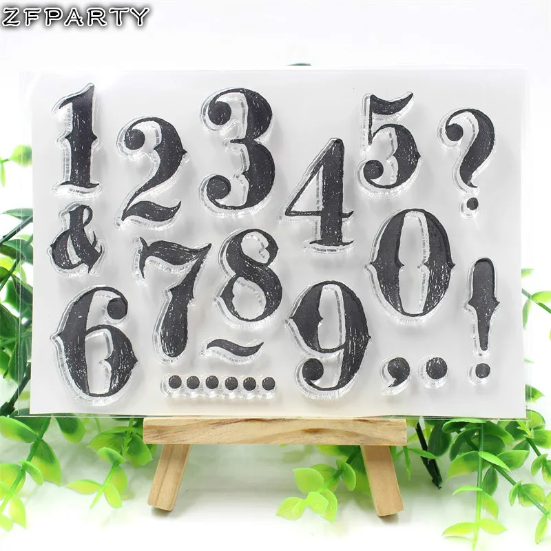 ZFPARTY Number Transparent Clear Silicone Stamp/Seal for DIY scrapbooking/photo album Decorative clear stamp sheets
ZFPARTY Number Transparent Clear Silicone Stamp/Seal for DIY scrapbooking/photo album Decorative clear stamp sheets