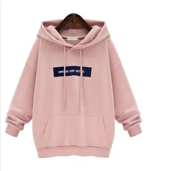 Oversized Hoodie Women Fleece Winter Warm Thick Sweatshirts Letter Printed Modis Pullover Pocket Coat Jogging Femme Sport Tops 
Oversized Hoodie Women Fleece Winter Warm Thick Sweatshirts Letter Printed Modis Pullover Pocket Coat Jogging Femme Sport Tops