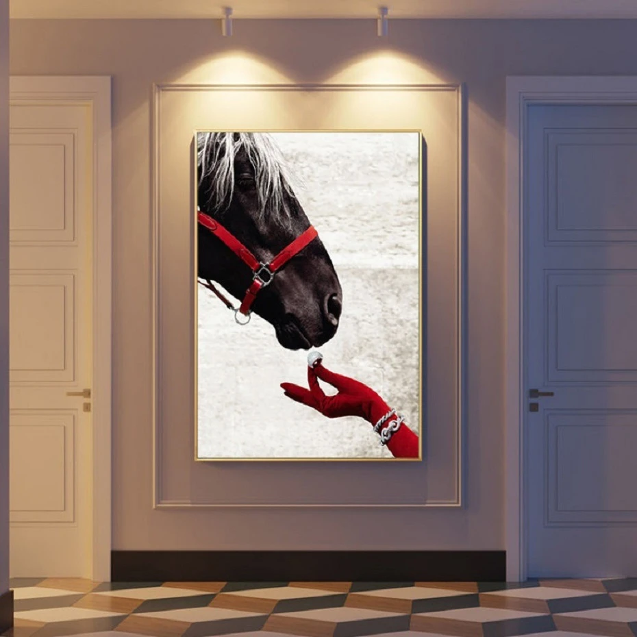 Modern Luxurious Brown Horse Posters Prints Wall Art Canvas Painting POP Pictures for Living Room Home Interior Decor
Modern Luxurious Brown Horse Posters Prints Wall Art Canvas Painting POP Pictures for Living Room Home Interior Decor