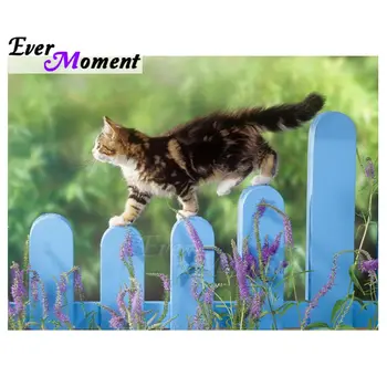 Ever Moment Diamond Painting Cat On Fence Picture Of Rhinestone Mosaic Home Decoration Diamond Embroidery Decoration S2F1883
Ever Moment Diamond Painting Cat On Fence Picture Of Rhinestone Mosaic Home Decoration Diamond Embroidery Decoration S2F1883