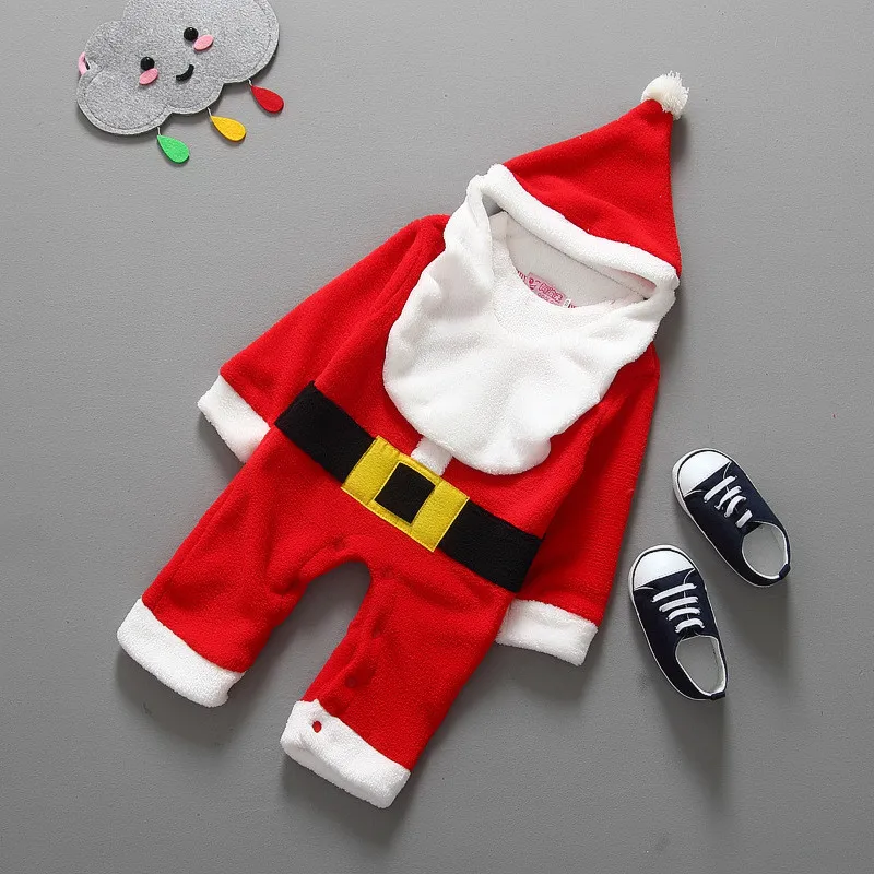 2018 Santa Claus Christmas Baby rompers Costume kids newborn clothes long sleeve spring children infant clothing set top+hat
2018 Santa Claus Christmas Baby rompers Costume kids newborn clothes long sleeve spring children infant clothing set top+hat