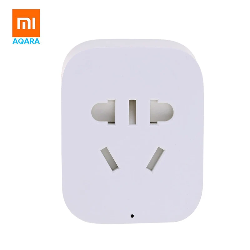 Original Xiaomi Smart Socket Plug Bacic WiFi Wireless Remote Socket Adaptor Power on and off with phone
Original Xiaomi Smart Socket Plug Bacic WiFi Wireless Remote Socket Adaptor Power on and off with phone
