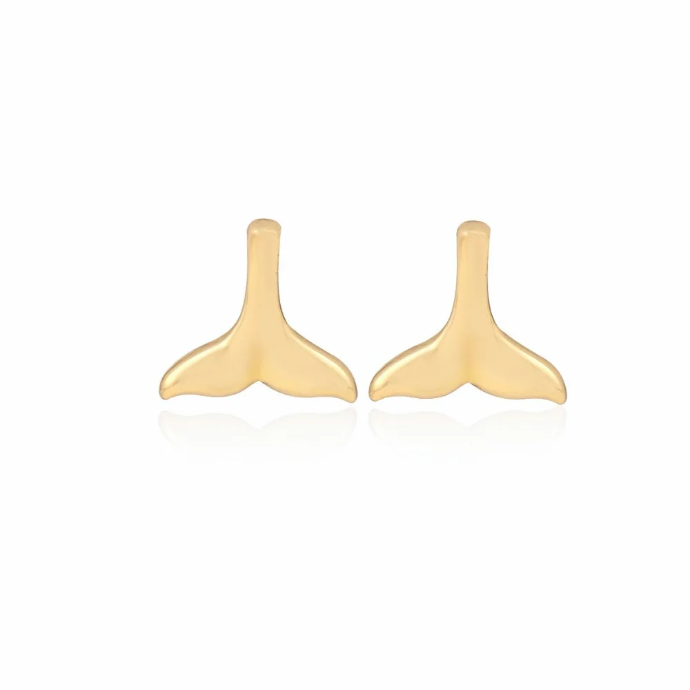 Jisensp 2019 New Fashion Whale & Dolphin Mermaid Tail Stud Earrings for Women Wedding Earrings Beach Jewelry pendientes
Jisensp 2019 New Fashion Whale & Dolphin Mermaid Tail Stud Earrings for Women Wedding Earrings Beach Jewelry pendientes