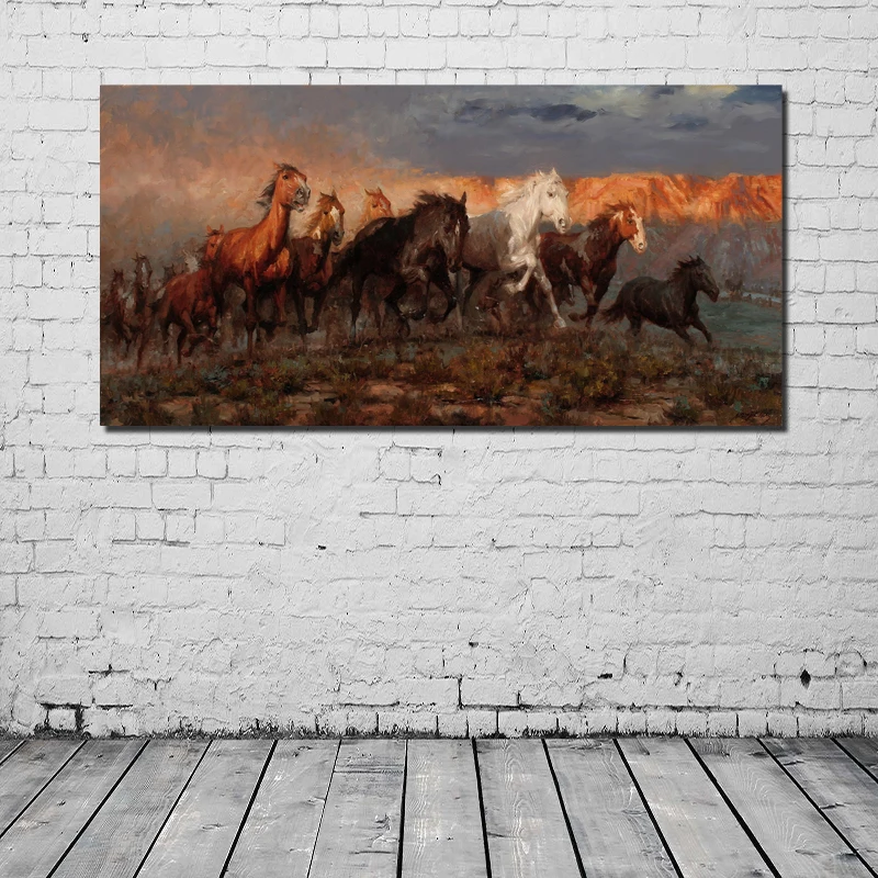 Andy Thomas Painting Herd Horses Running Canvas Painting Print Living Room Home Decoration Modern Wall Art Oil Painting Posters
Andy Thomas Painting Herd Horses Running Canvas Painting Print Living Room Home Decoration Modern Wall Art Oil Painting Posters
