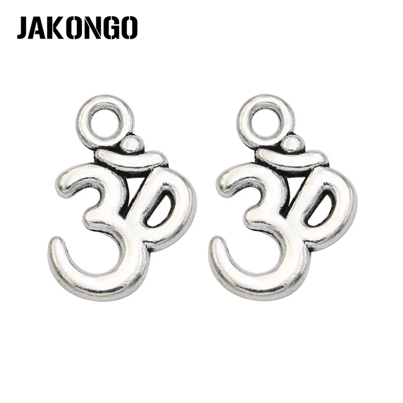 20Pcs Antique Silver Plated Yoga OM Charms Pendants for Jewelry Making Bracelet DIY Handmade Jewelry Accessories 16x11mm
20Pcs Antique Silver Plated Yoga OM Charms Pendants for Jewelry Making Bracelet DIY Handmade Jewelry Accessories 16x11mm