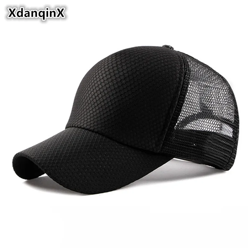XdanqinX Adjustable Size Simple Breathable Baseball Cap Snapback Bone Couple Mesh Ventilation Caps Thin Light Visor Beach Hats
XdanqinX Adjustable Size Simple Breathable Baseball Cap Snapback Bone Couple Mesh Ventilation Caps Thin Light Visor Beach Hats