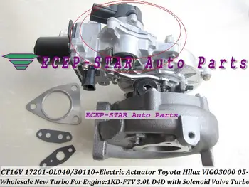 Turbo electric actuator CT16V 17201-OL040 17201-30100 17201-30101 For TOYOTA HILUX SW4 Landcruiser D-4D 1KD-FTV 1KD 1KDFTV 3.0L
Turbo electric actuator CT16V 17201-OL040 17201-30100 17201-30101 For TOYOTA HILUX SW4 Landcruiser D-4D 1KD-FTV 1KD 1KDFTV 3.0L