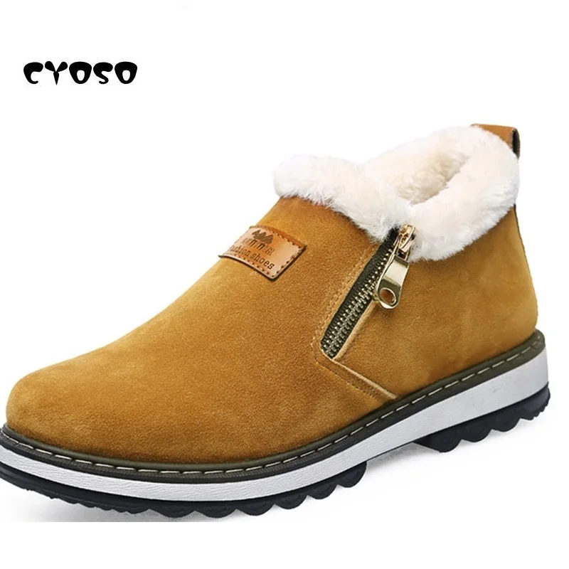CYOSO Keep Warm Winter Boots Men High Quality Fashion Men Casual Shoes with Plush Snow Boots Men Shoes
CYOSO Keep Warm Winter Boots Men High Quality Fashion Men Casual Shoes with Plush Snow Boots Men Shoes