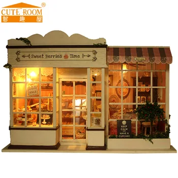 Cutebee DIY House Miniature with Furniture LED Music Dust Cover Model Building Blocks Toys for Children Casa De Boneca
Cutebee DIY House Miniature with Furniture LED Music Dust Cover Model Building Blocks Toys for Children Casa De Boneca