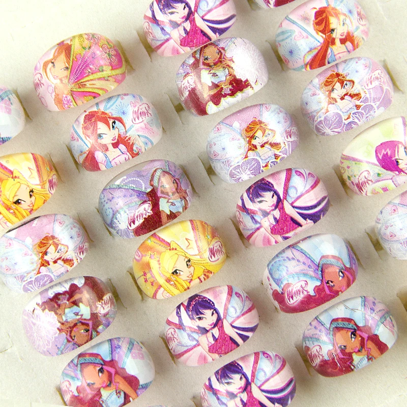 Wholesale 10pcs Lovely Cartoon Children Kids Girl Acrylic Resin Lucite Princess Rings Birthday Gift Jewelry Shop Mixed Lots
Wholesale 10pcs Lovely Cartoon Children Kids Girl Acrylic Resin Lucite Princess Rings Birthday Gift Jewelry Shop Mixed Lots