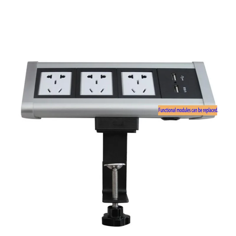 Factory direct sales can be moved / no opening desk / clip desktop multimedia desktop socket stylish convenient socket - PD-01
Factory direct sales can be moved / no opening desk / clip desktop multimedia desktop socket stylish convenient socket - PD-01