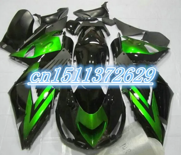Dor-ABS Kawasaki ZX-14R 2006-2011 black with green flames gray fairings Ninja ZX14 06 07 08 09 00 11 fairing kit D injection
Dor-ABS Kawasaki ZX-14R 2006-2011 black with green flames gray fairings Ninja ZX14 06 07 08 09 00 11 fairing kit D injection